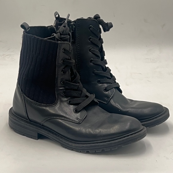 Sam Edelman Black Woman’s lace-Up Boots - Picture 1 of 9